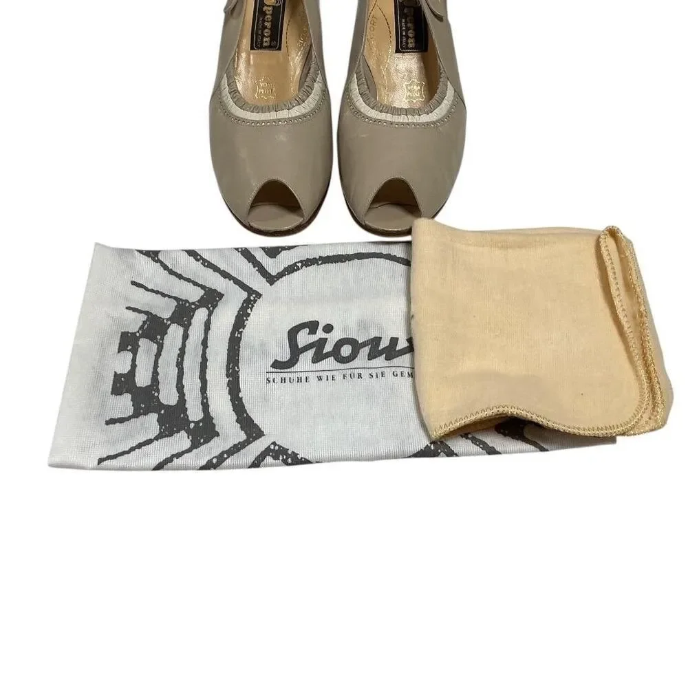 Peron slingback peeptoe